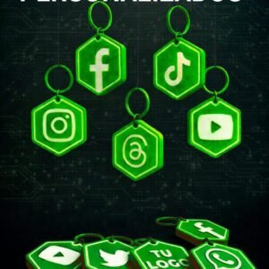 Llavero personalizado 3D